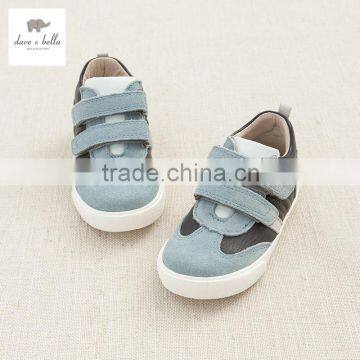 DB2962 dave bella spring autumn baby genuine leather sports shoes infant leather shoes toddle suede shoes baby cow skin shoes