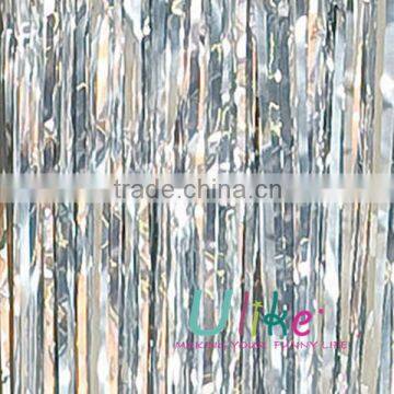 silver shiny metallic curtain Wedding Foil Curtain Products from Global Metallic Foil Curtain Suppliers and Metallic Foil