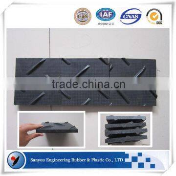 HDPE ground protection mat pe plastic cover sheet 15mm