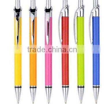 2012 hot sale fashion office plastic ball pen