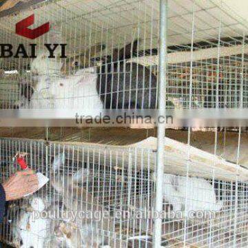 BAIYI Large Metal and Cheap Tier Rabbit Cage For Sale/ Made In China photo-5