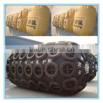 Made in China high quality of inflatable rubber fender used to ship to ship or dock