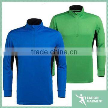 mens sports long shirts blank t-shirts rayon running gym shirts