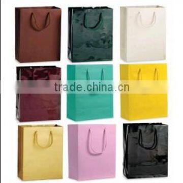 Paper shopping bag with handle/Cheapest price