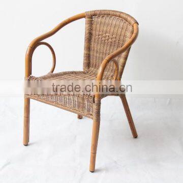 Outdoor wicker rattan chair in bamboo looking AT-6047 1622