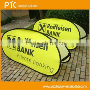 foldable advertising vertical pop up banner, pop up a frame