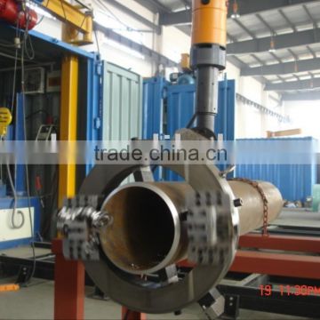 MOVABLE PIPE BEVELING MACHINE;ORBITAL PIPE BEVELING MACHINE;MOVABLE ORBITAL TYPE PIPE CUTTING AND BEVELING MACHINE