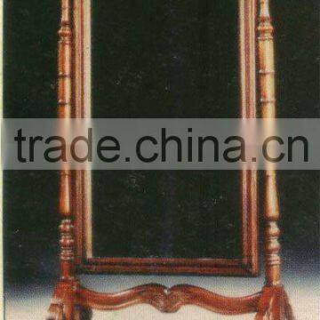 Cheval Mirror Mahogany Indoor Furniture