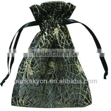 special pattern cosmetic gift bag with drawstring