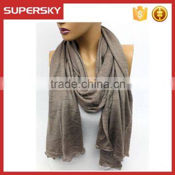 A-63 light weight soft scarves cotton pashmina shawl scarf fashion shawl cotton scarf