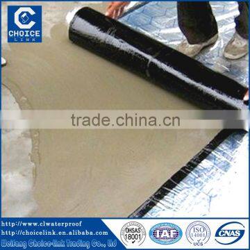 Self adhesive bituminous waterproofing membrane