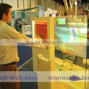 New Arrival!Defi 52" Interactive touch Foil Permanent Bottom Version/40 points through glass/LCD/LED screen hot sale