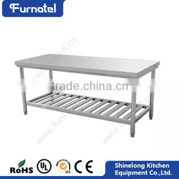 Free Standing Restaurant SS201/304 Portable Work Bench