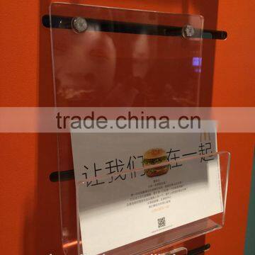 Custom Book Holder, Wall Mounted Book Holder, Book Stand Holder