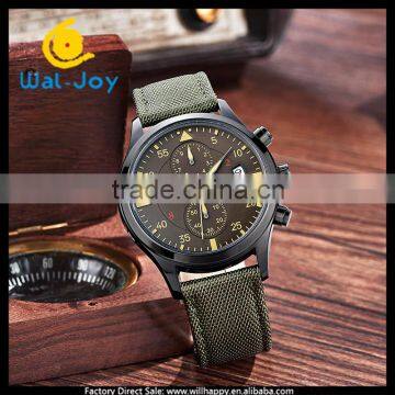 WJ-5511 Complete Calendar Multifunction Megir Brand Genuine Leather Men Waterproof Watch photo-6