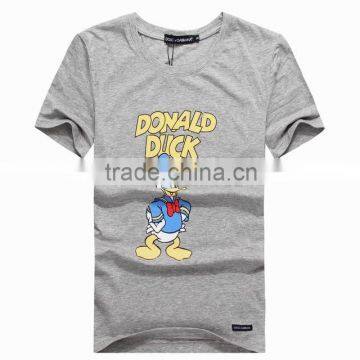 Korean men's casual slim fit t-shirt