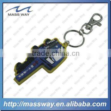 Injection Promotional Custom 3D Car Shape Soft PVC Rubber Key Chain photo-2