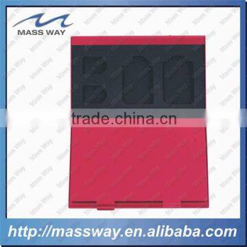 Aluminum Black Laser Engraved Custom Two Layer ID Name Card Holder photo-4