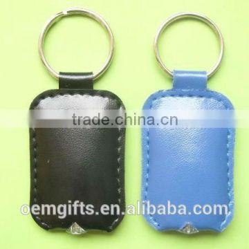 Promotional PU led keychain