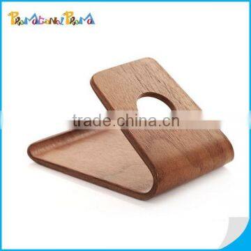 OEM Logo Genuine Wood Mobile Phone Holder Bracket