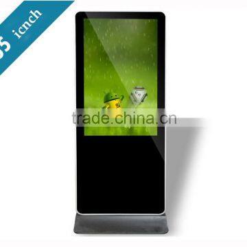 Special Features on 65inch floor standing android kiosk touch screen Advertising Player