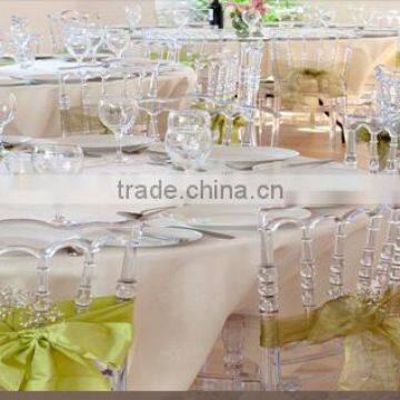 HS-2117 Wholesale Chivari Design Transparent Aluminum Tiffany Wedding Chiavari Chairs photo-4