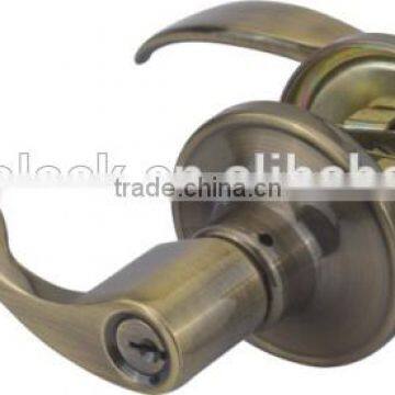 Euro Heavy Duty Lever Lock Goldern Zinc Alloy Passage Lever Handle Quality Choice photo-6
