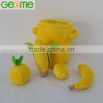 JM9030-1 Plush Fruit Toys for Kids