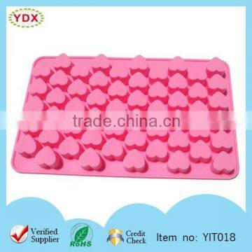 55 Small Heart Shaped Handmade Silicone Human Heart Cake Mold