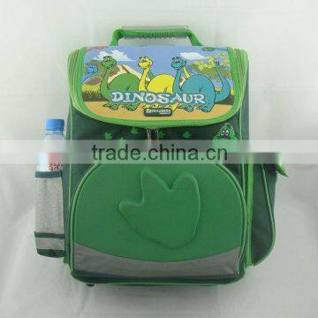 2011 the popular cartoon green kids backpack for sport