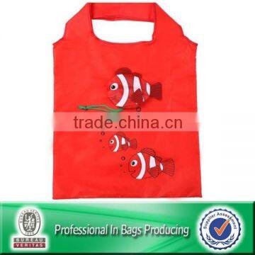 Customized Cheap Polyester Folding Reusable Fancy Shopping Bag Tote Bag