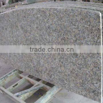 Prefab polished Yellow butterfly granite countertop