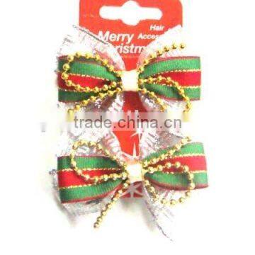 lovely hair bow for chrismas