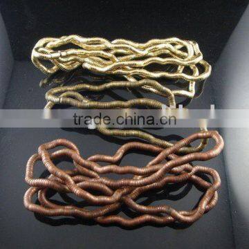 5.0mm thick 90cm length snake necklace