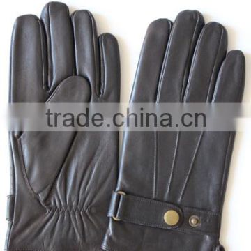 100% MEN leather gloves from China factory