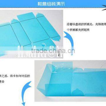 Fashion plastic box for power supply with ribbon