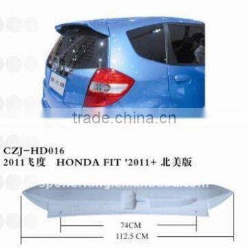 Abs rear spoiler for HONDA FIT