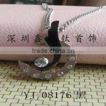 Fashion 316L Stainless Steel/ custom titanium pendant TC32