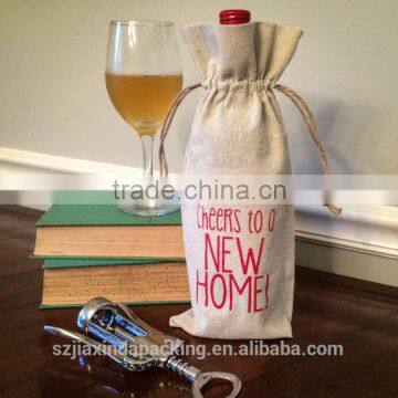 Jute Gift Wine Bottle Bags