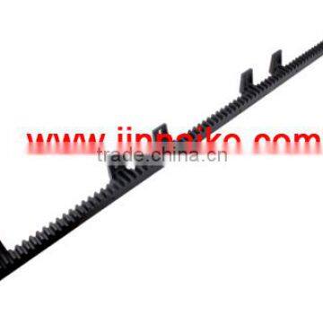 black nylon rack with 6 fixing bar used for heavy duty auto gate