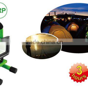 10W Rechargeable Floodlight Epistar Battery Power 24V 12V LED Flood Lights Outdoor IP65 LED Flood Bulbs Emergency photo-6