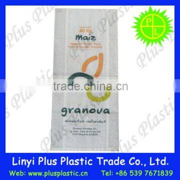 packing plastic packaging sack rice flour sand firewood