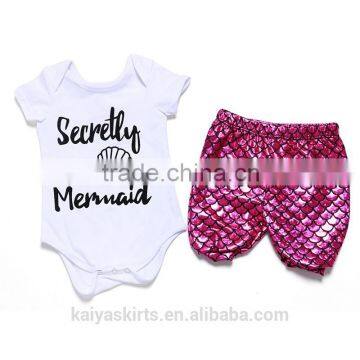 2016 kaiya new products Mermaid Pant Cotton Outfit kid clothes                        
                                                Quality Choice