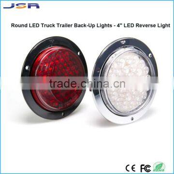 4" Round LED Truck Trailer Back-Up Lights with 30 LEDs