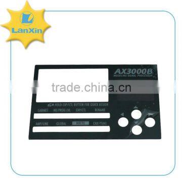 Printing Acrylic window indicator plate