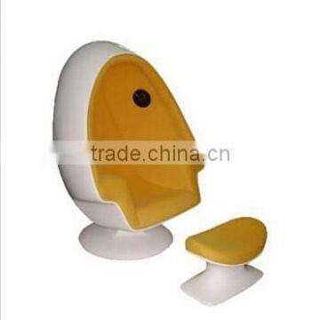 Fashionable Fiberglass Leisure Egg Pod Speaker living room chairs