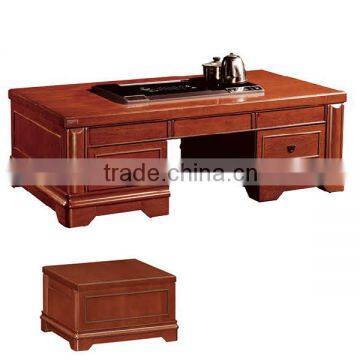 Home furniture classical wood end tables, living room solid wood tea table