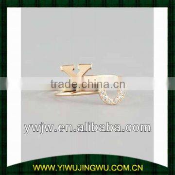 2013 New Fashion Gold Mens Ring (JW-G5045)