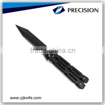 Black Oxide blade Training Folding Knife