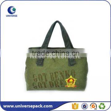 Custom Reusable Cotton Tote Bag With Screen Printing